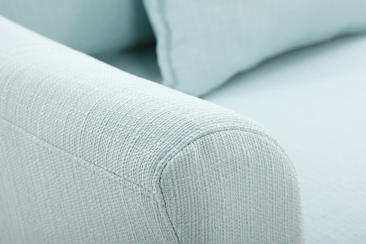 Canap� design 3 places menthe � l'eau KATE