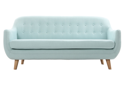 Canap&eacute; design 3 places menthe &agrave; l'eau YNOK