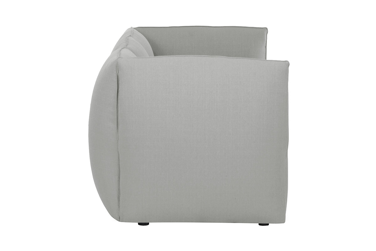 Canap� design modulable gris 3 places MODULO