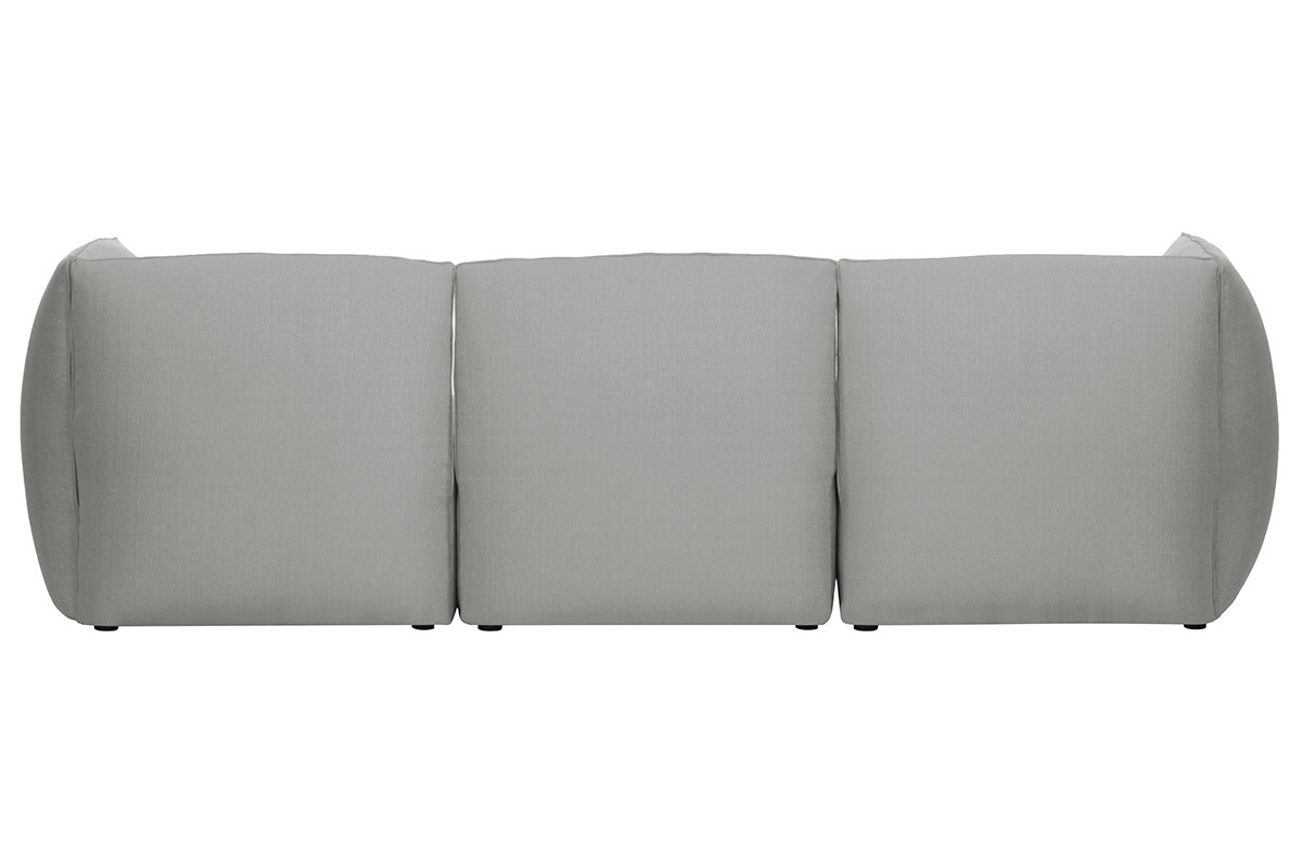 Canap� design modulable gris 3 places MODULO