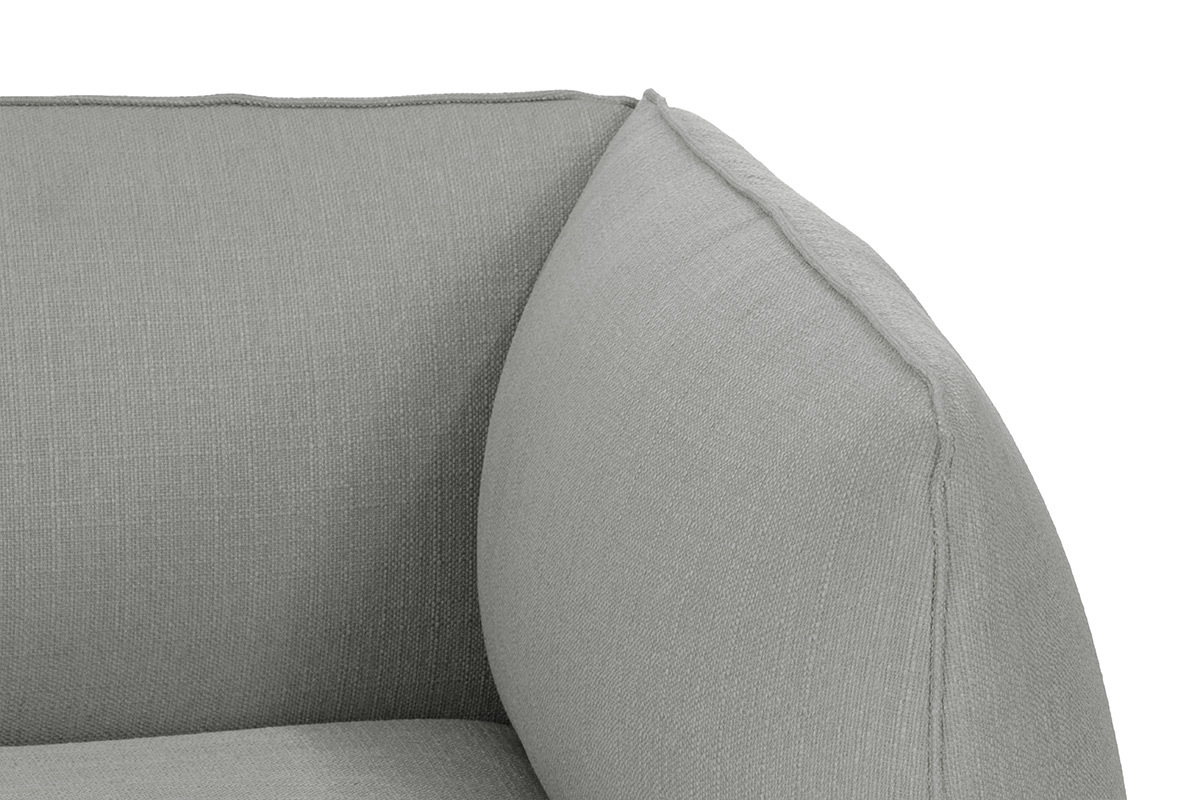 Canap� design modulable gris 3 places MODULO