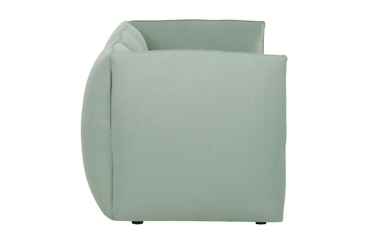 Canap� design modulable vert menthe 3 places MODULO