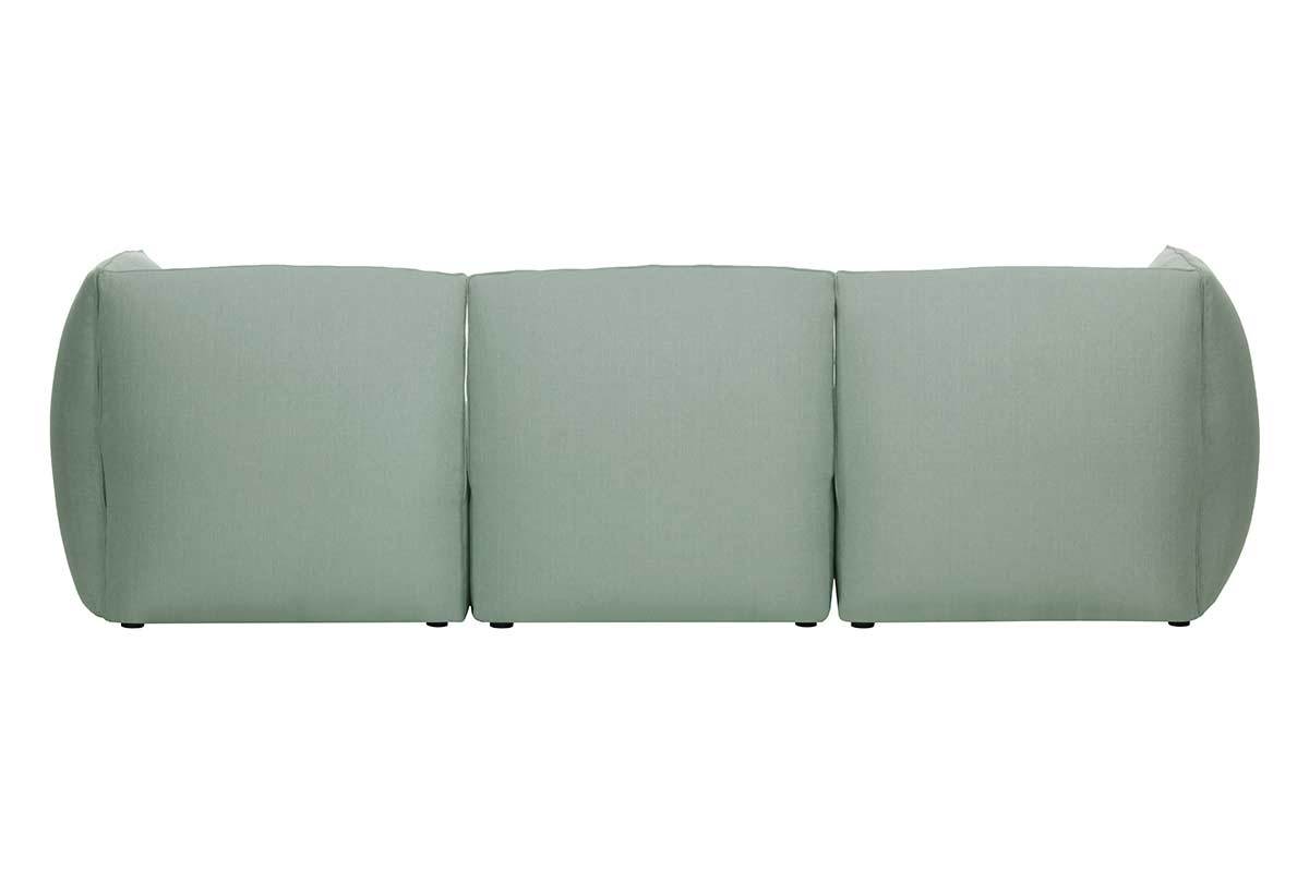 Canap� design modulable vert menthe 3 places MODULO