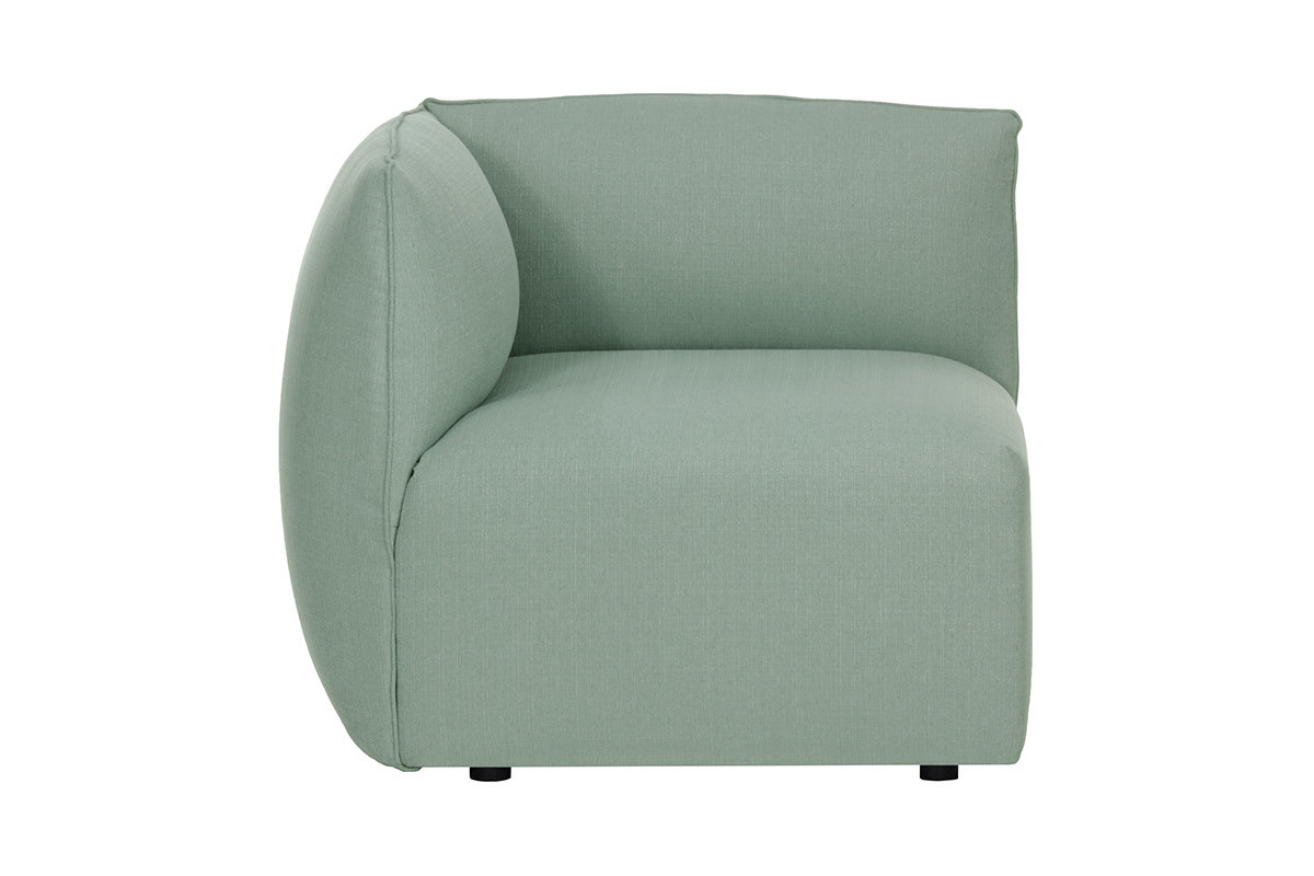 Canap� design modulable vert menthe 3 places MODULO