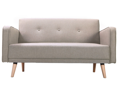Canap&eacute; scandinave 2 places naturel ULLA