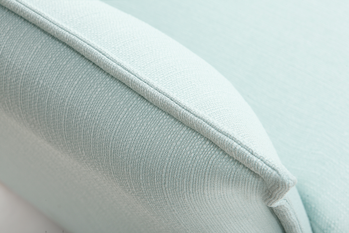 Canap� scandinave convertible tissu menthe � l'eau WEEKEND