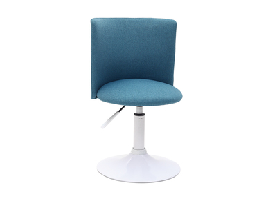 Chaise de bureau enfant bleu canard et blanche NEW MARCHANDE