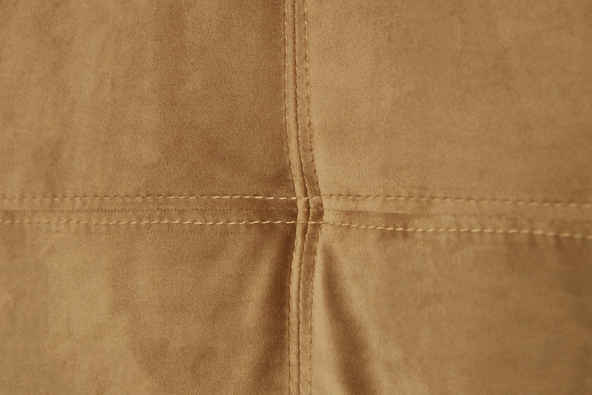 Chaises design en velours camel (lot de 2) GAB