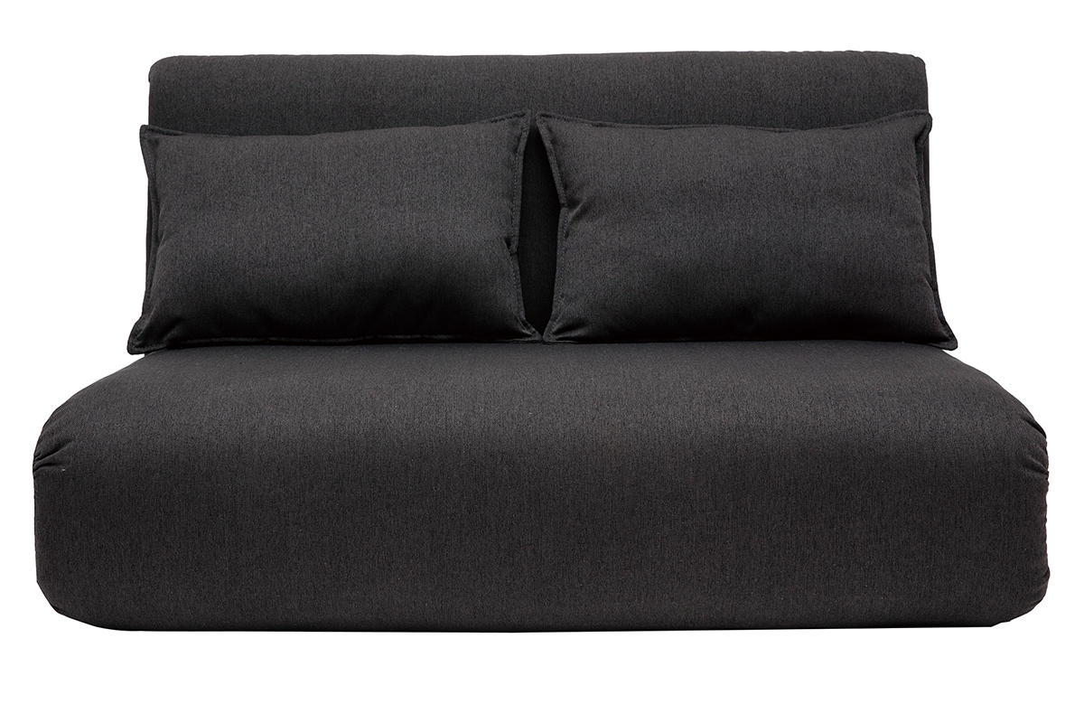 Chauffeuse convertible 2 places design gris anthracite SLEEPER