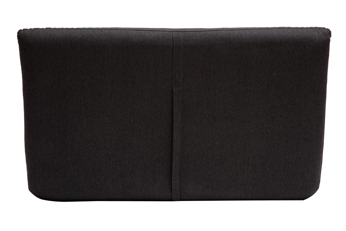 Chauffeuse convertible 2 places design gris anthracite SLEEPER