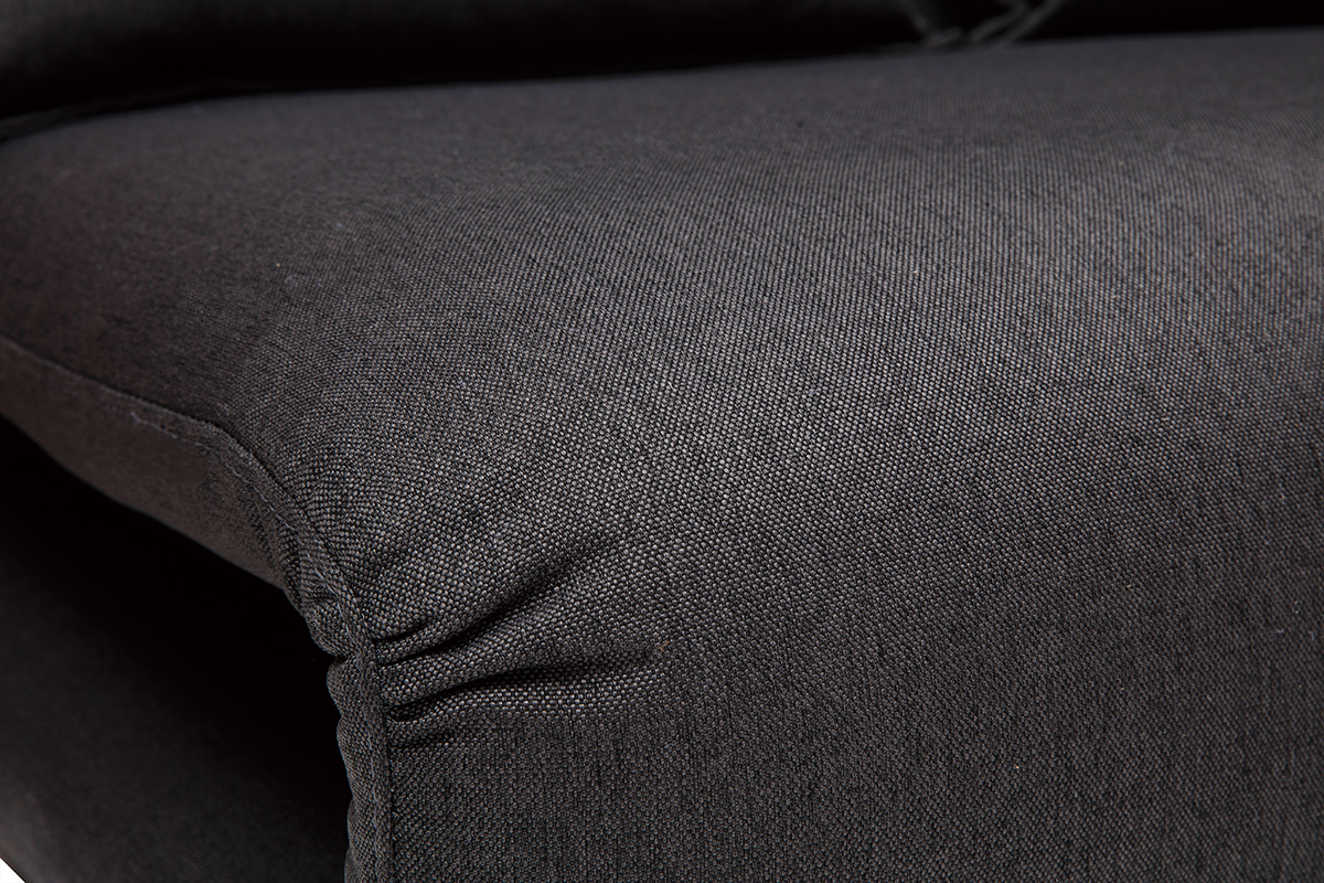 Chauffeuse convertible 2 places design gris anthracite SLEEPER