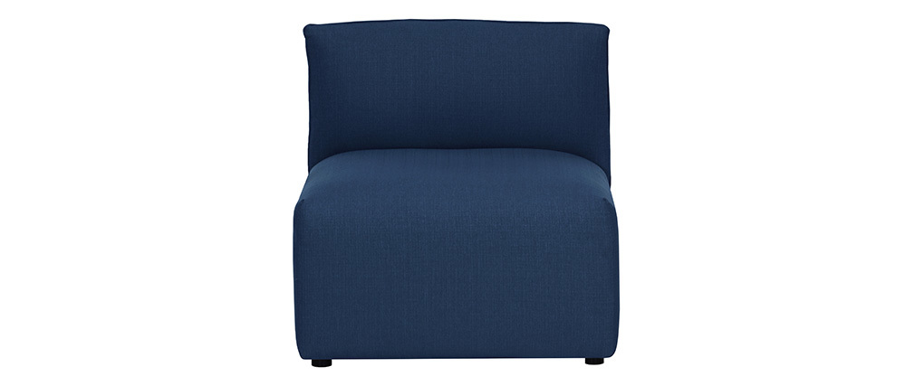 Chauffeuse design tissu bleu fonc� MODULO