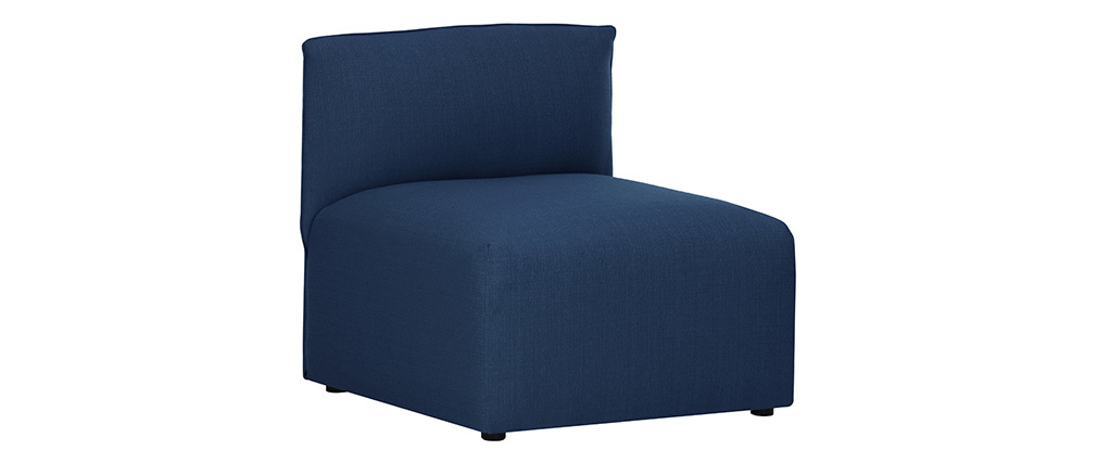 Chauffeuse design tissu bleu fonc� MODULO