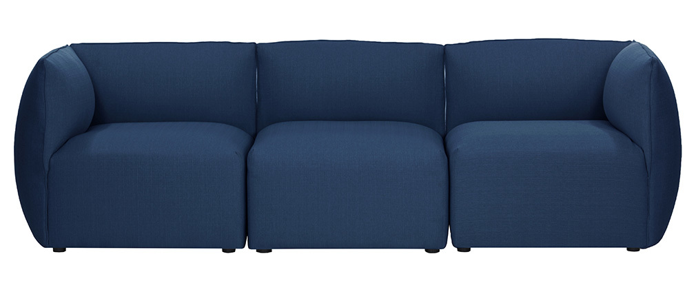Chauffeuse design tissu bleu fonc� MODULO
