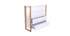 Commode design 4 tiroirs blanc mat ARMEL 