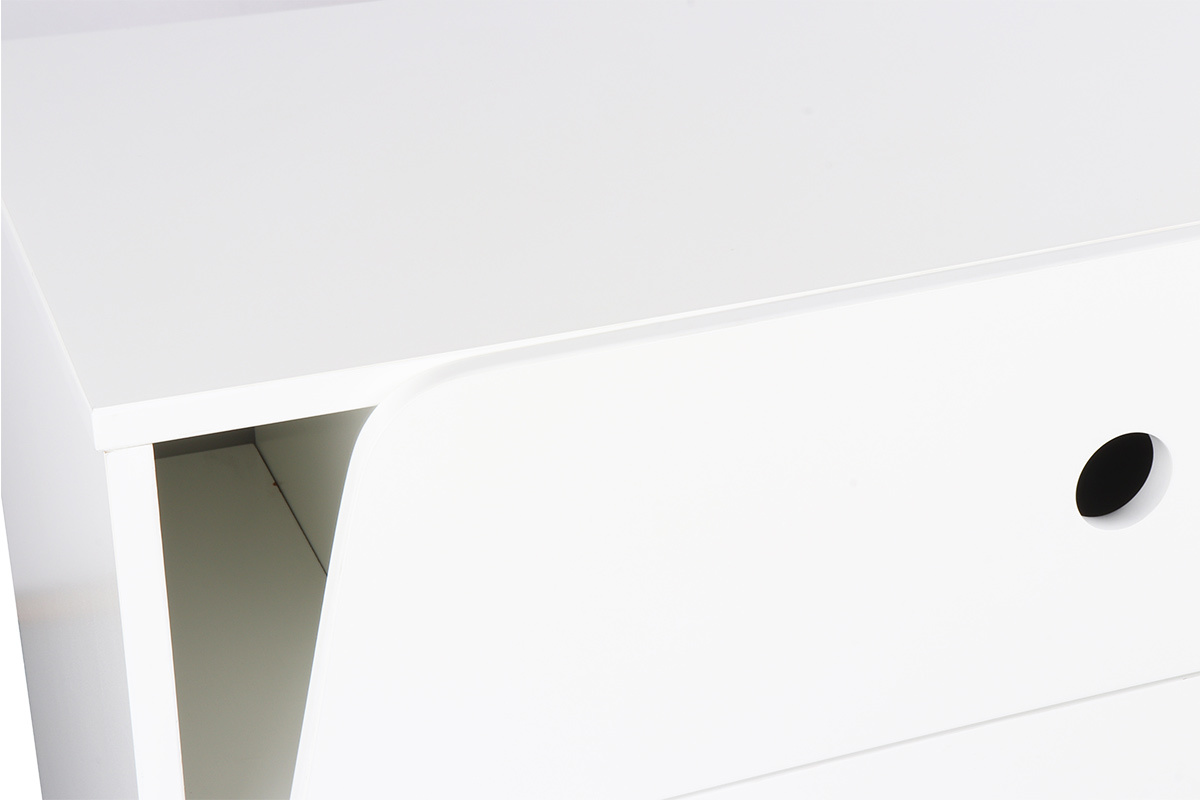 Commode scandinave enfant blanche TIMEHLO
