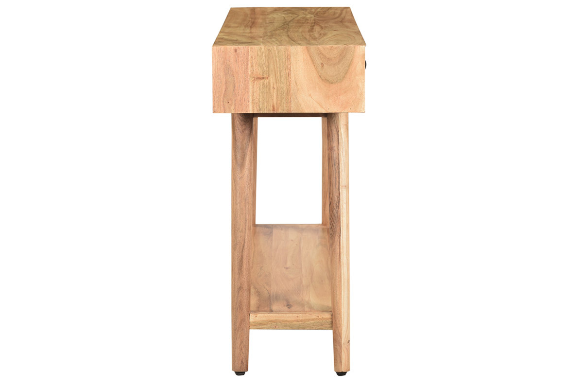 Console en acacia massif L100 cm MEEKO