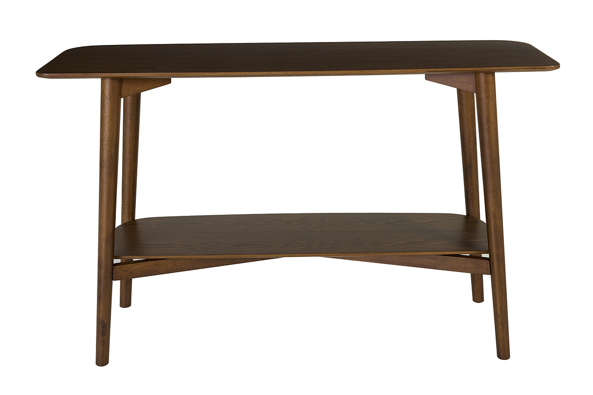 Console en bois fonc� L120 cm CENDY