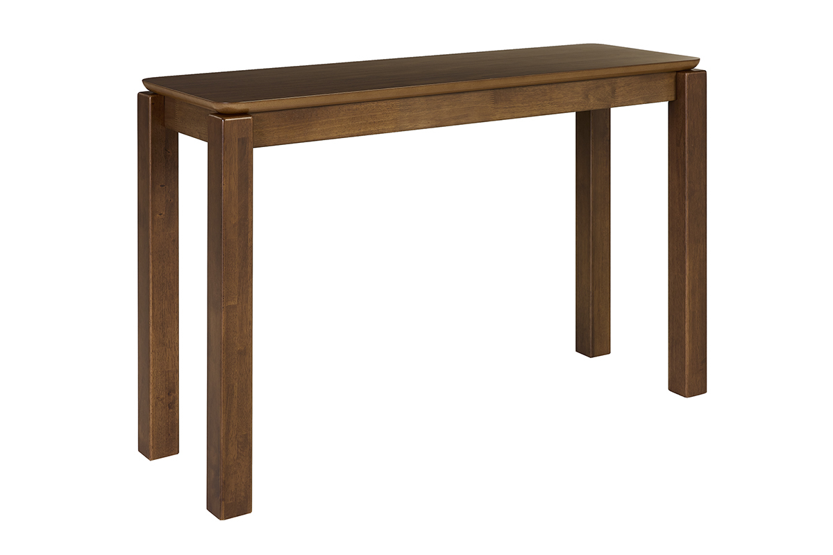 Console en bois fonc� noyer L120 cm RAYA