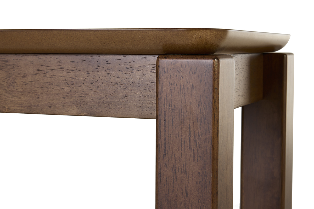 Console en bois fonc� noyer L120 cm RAYA