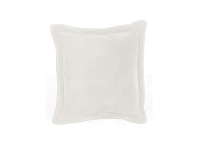 Coussin doux blanc 50 x 50 cm FERO