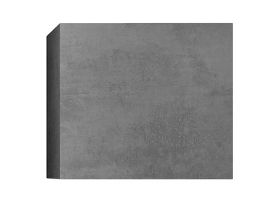 &Eacute;l&eacute;ment mural carr&eacute; gris finition b&eacute;ton ETERNEL