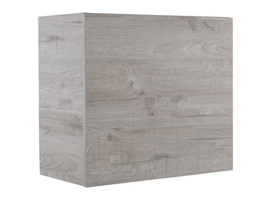 El&eacute;ment mural COLORED Carr&eacute; bois gris&eacute;