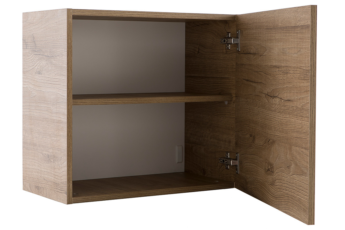 El�ment mural COLORED Carr� bois miel