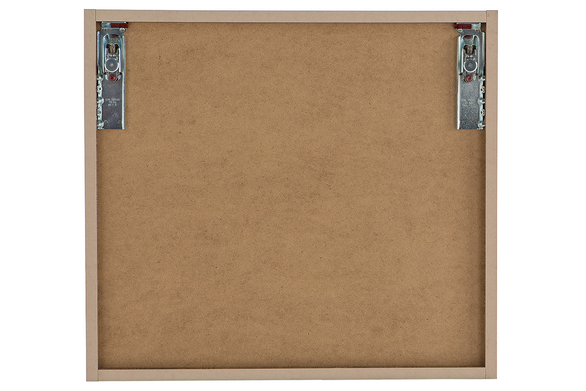 El�ment mural COLORED Carr� bois miel