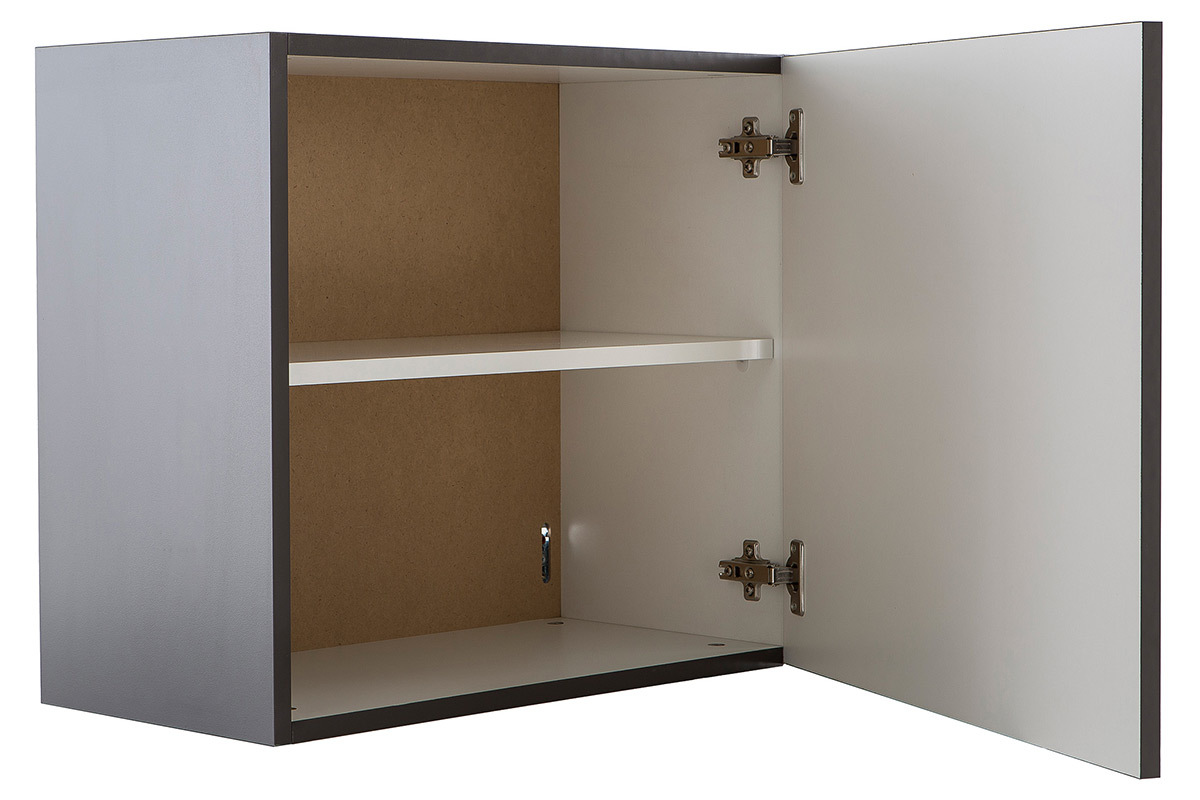 El�ment mural COLORED Carr� gris anthracite mat