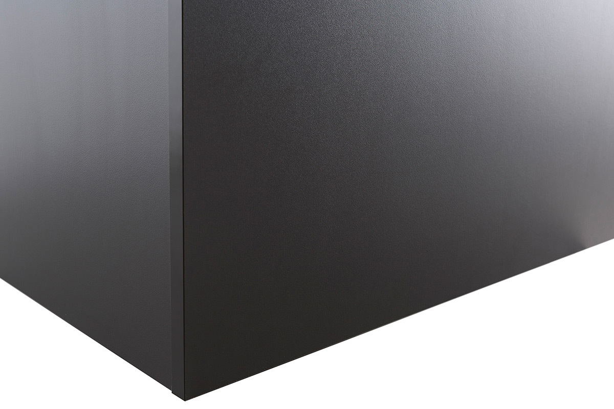 El�ment mural COLORED Carr� gris anthracite mat