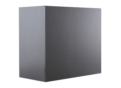 El&eacute;ment mural COLORED Carr&eacute; gris anthracite mat