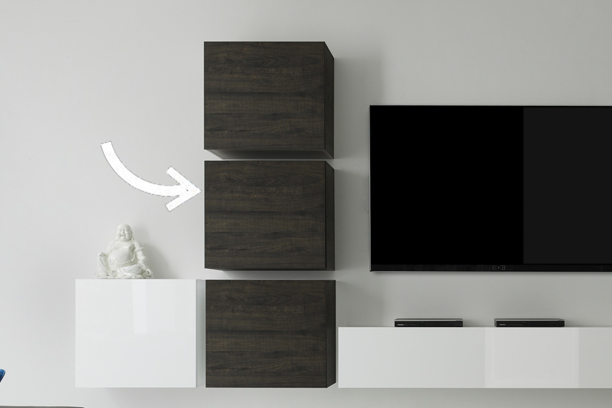 El�ment mural COLORED Carr� Weng�