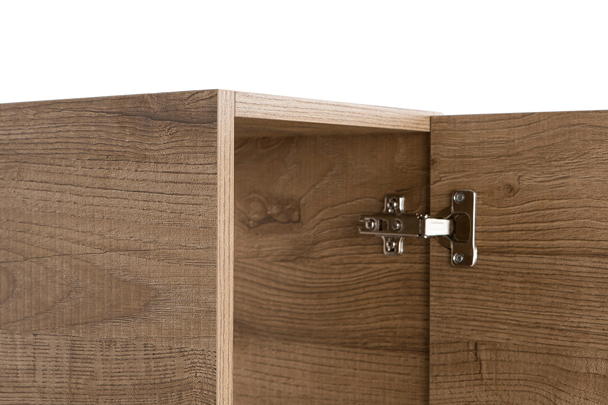 �l�ment mural design bois miel vertical COLORED V2