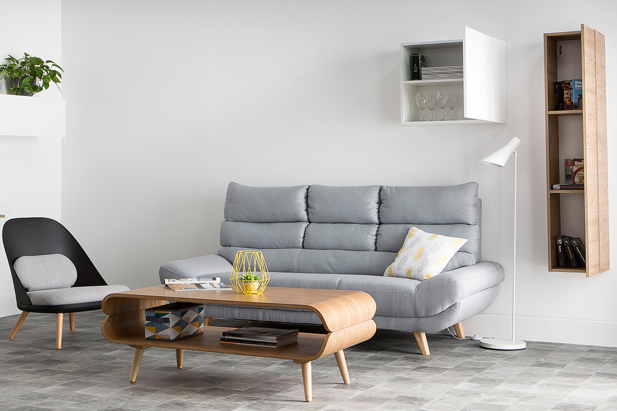 �l�ment mural design bois miel vertical COLORED V2