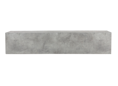 &Eacute;l&eacute;ment mural TV horizontal finition b&eacute;ton ETERNEL