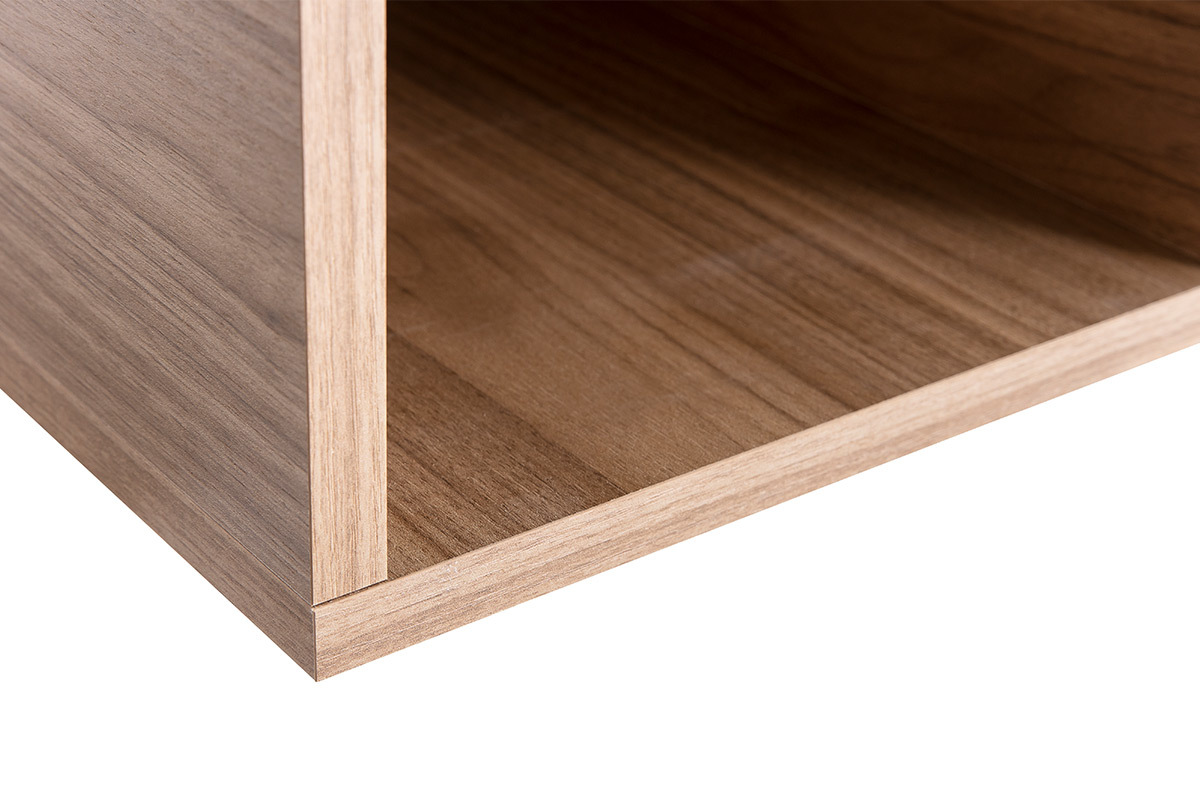 El�ments muraux carr�s finition bois clair L27 cm (lot de 2) ETERNEL