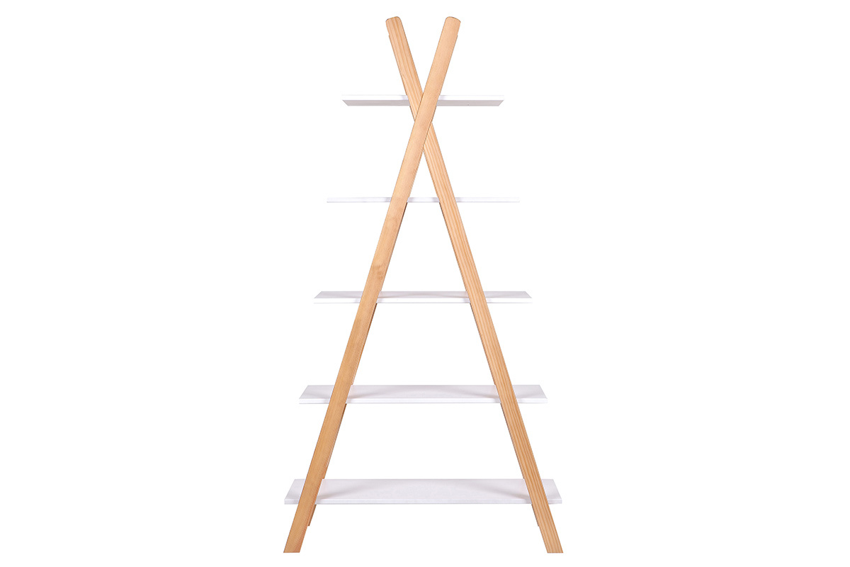 tagre bois clair et blanc style scandinave APACHE