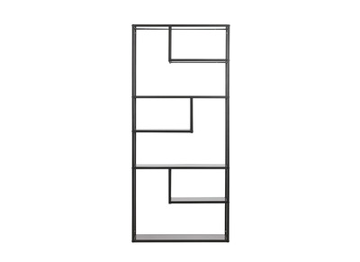 &Eacute;tag&egrave;re design m&eacute;tal noir TETRIS