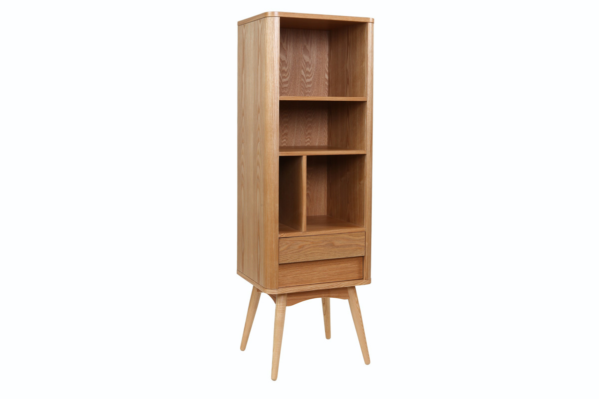 Etag�re design scandinave fr�ne naturel BALTIK