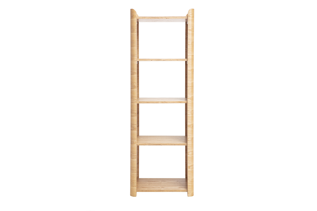 �tag�re en bois clair fr�ne L46 cm NAHIA