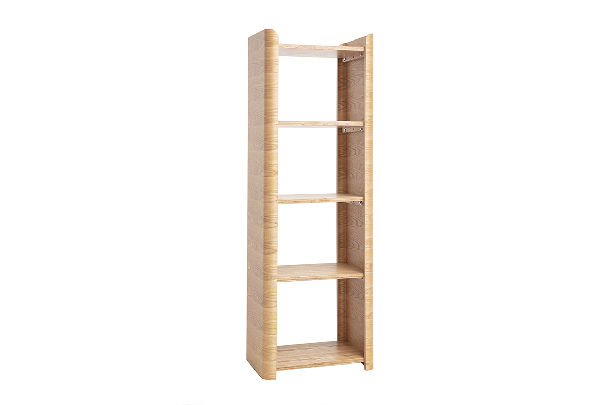 �tag�re en bois clair fr�ne L46 cm NAHIA