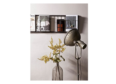 &Eacute;tag&egrave;re horizontale noire 104x32cm FACTORY