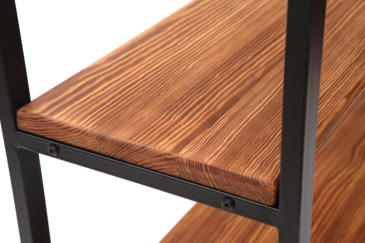 �tag�re industrielle m�tal et bois ARISTOTE