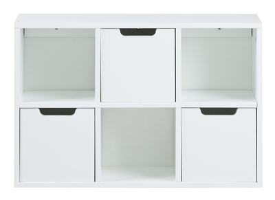 &Eacute;tag&egrave;re murale design blanche SNOOP