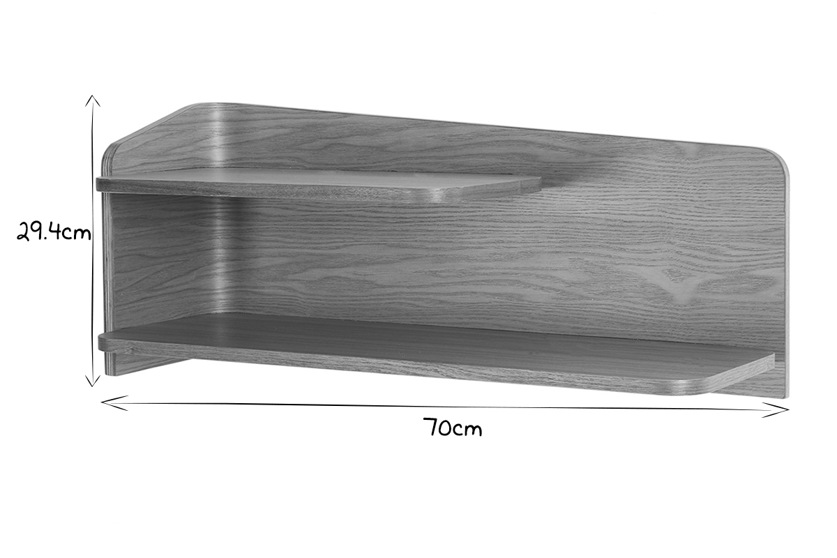 �tag�re murale fr�ne 70 cm NORDECO