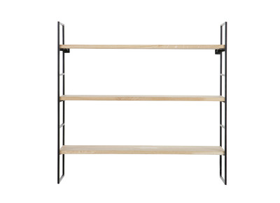 Étagère murale métal et bois 70 cm SCALE - Étagère murale métal et bois 70 cm SCALE