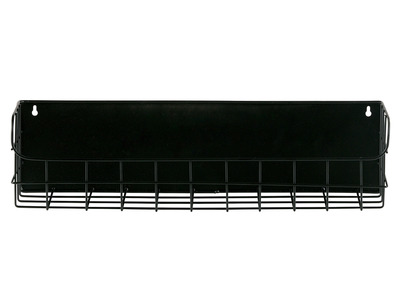 &Eacute;tag&egrave;re murale m&eacute;tal noir 50 cm MANUFACTURE