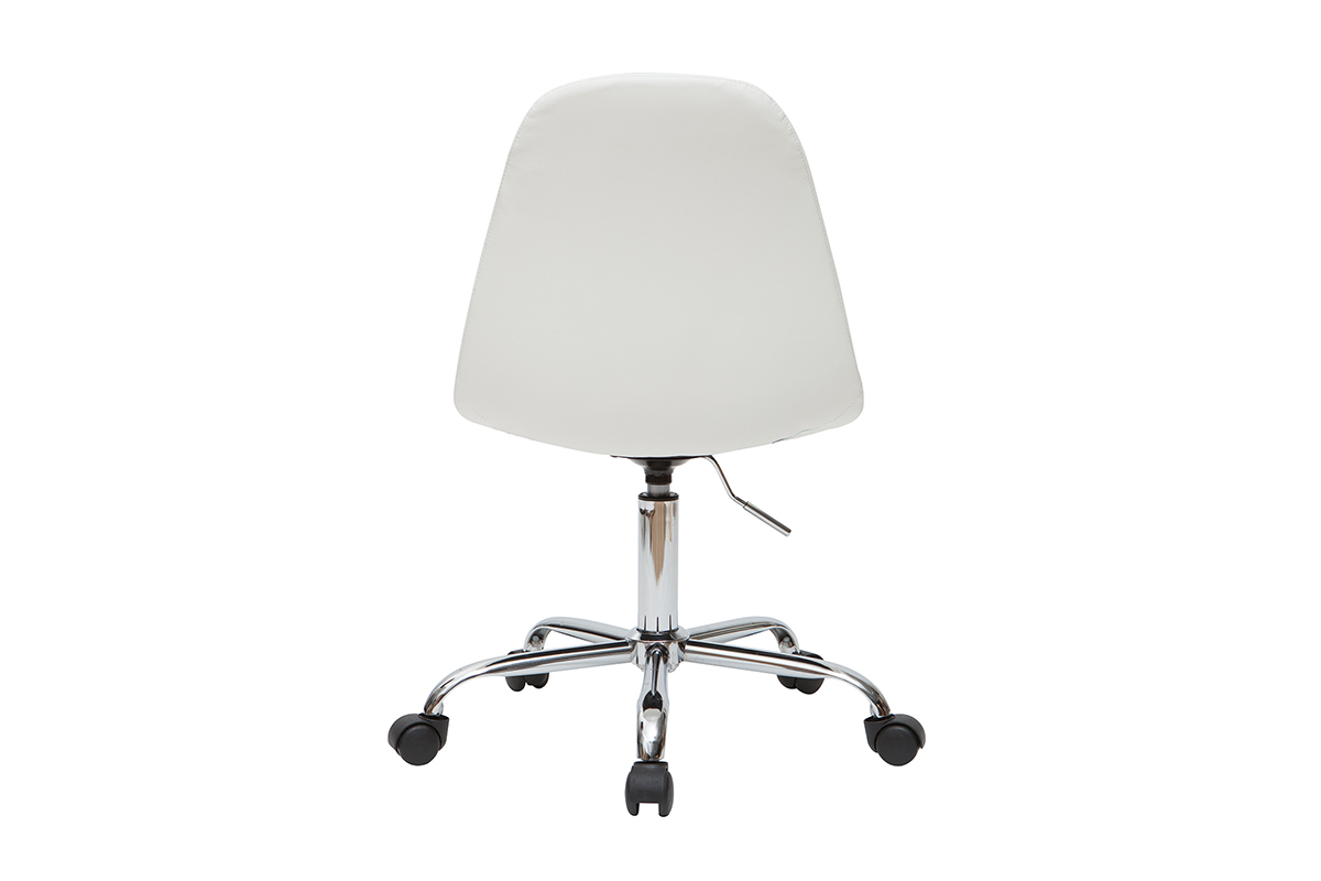 Fauteuil de bureau design blanc COX
