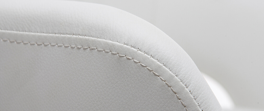 Fauteuil de bureau design blanc JESSY